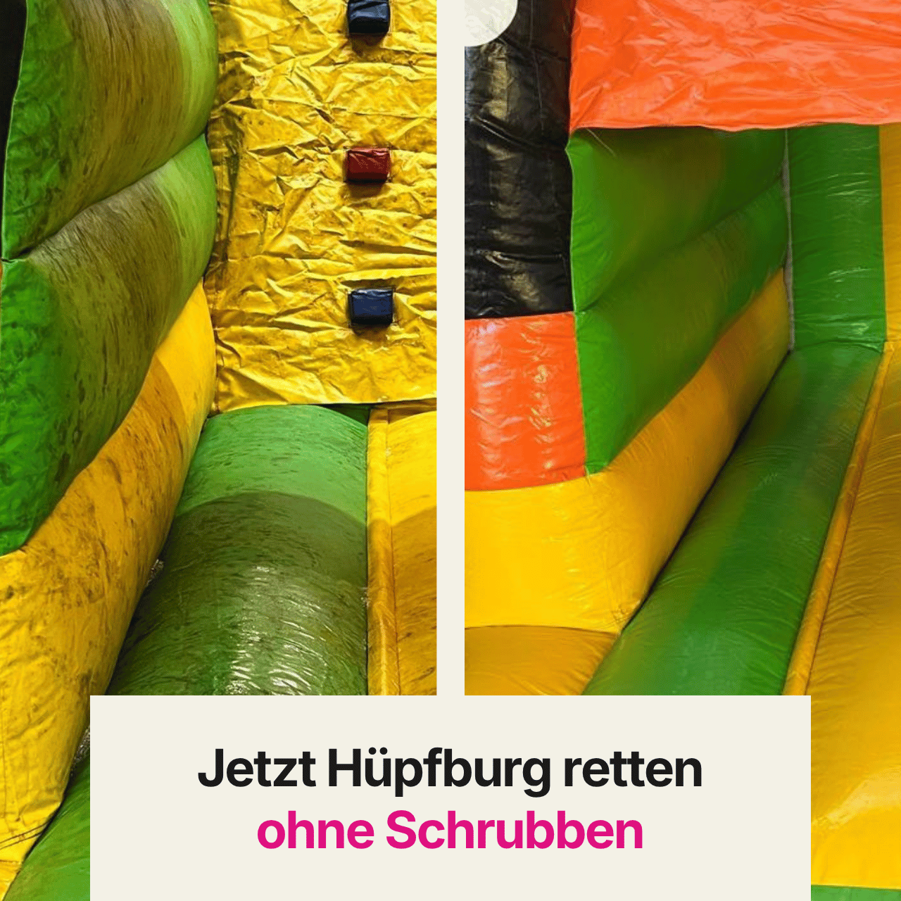 Pink Chilli Hüpfburg-Schimmelentferner