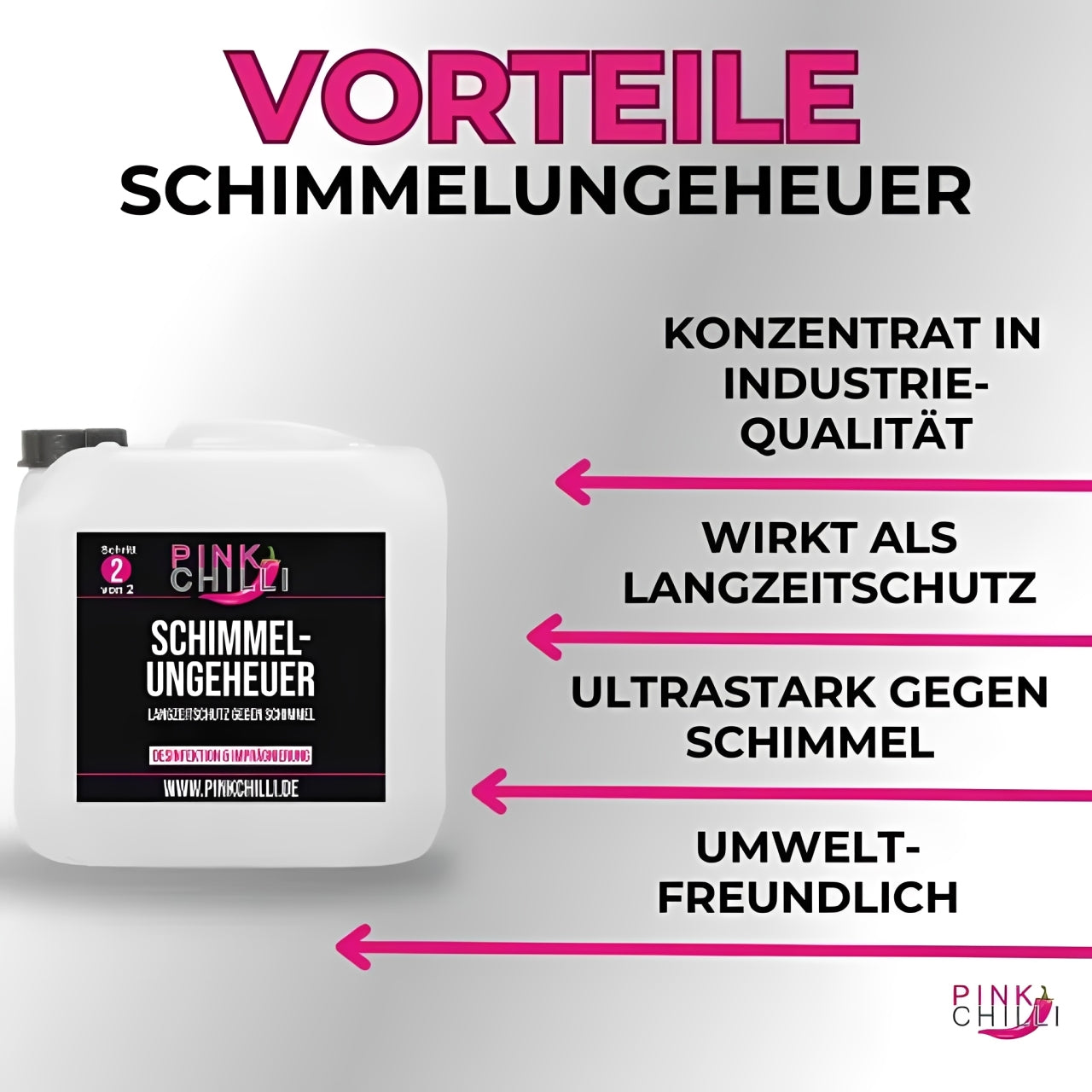 Pink Chilli Schimmel-Imprägnierung