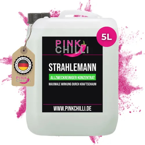Pink Chilli Strahlemann Allzweckreiniger, 5-Liter-Kanister mit Mango-Duft
